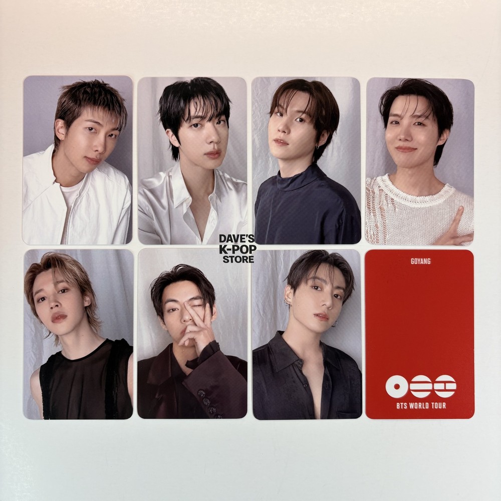 [BTS] WORLD TOUR 'ARIRANG' in Goyang ARMY ZONE Benefit Official Photocard