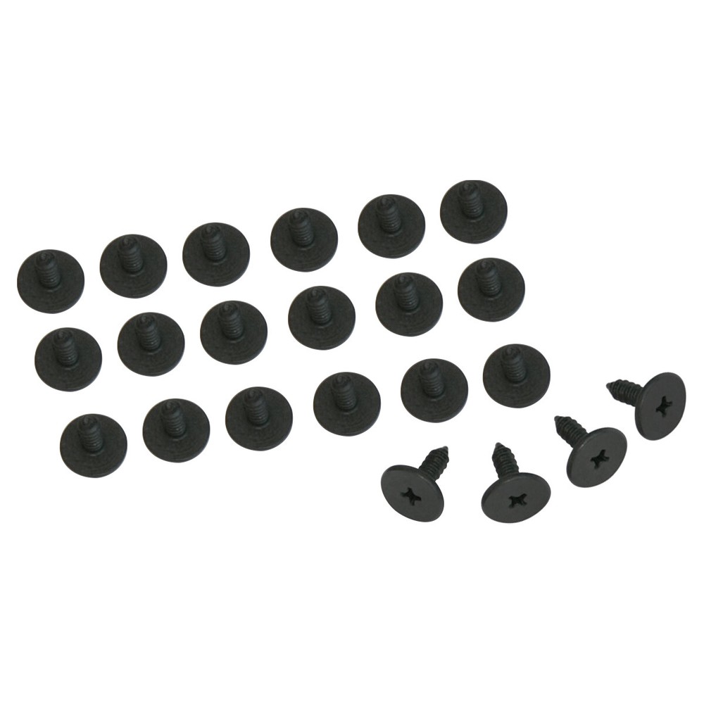 Roof Rail Trim Screws Weather Strip Channel With Large Heads 1964-72 GM 28pc