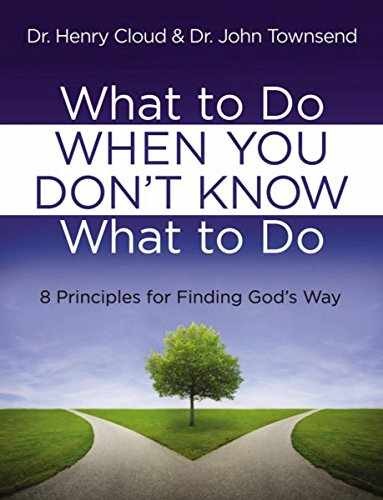 What to Do When You Don't Know - Hardcover, by Cloud Henry; Townsend - Very Good
