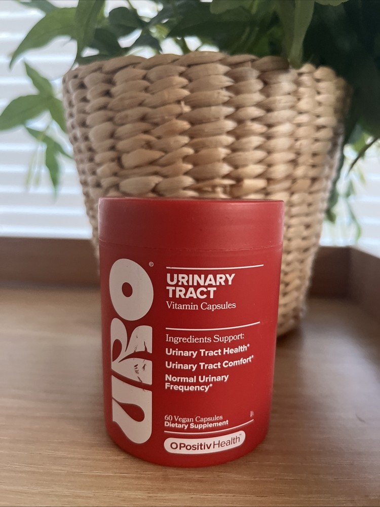 OPositiv URO Urinary Tract Vitamin Health Supplement for Women 60 Caps Exp 05/26