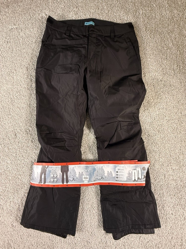 New Roxy Women's Snow Ski Snowboard Pants Black Medium (8-10)