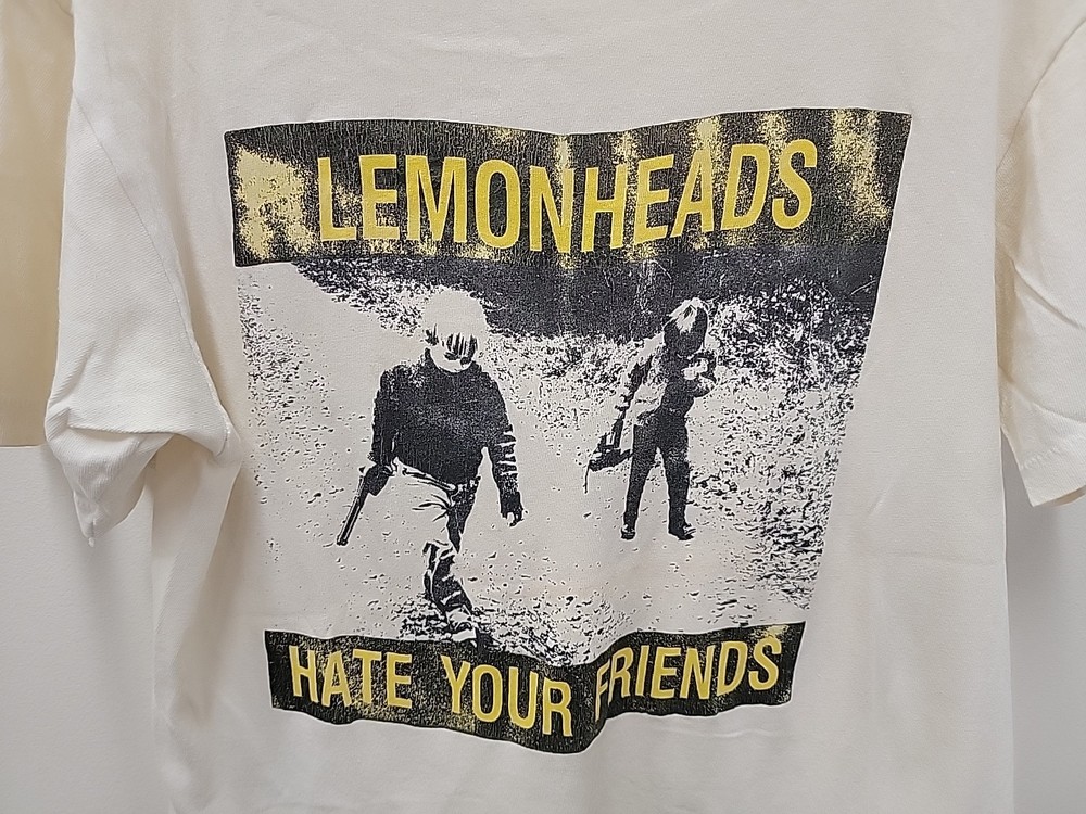 The Lemonheads Hate Your Friends White Cotton S-5XL Retro T-Shirt HRN887
