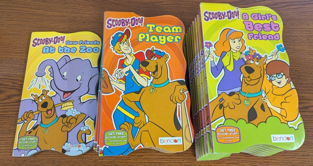 Lot Of 23 Bendon Scooby-Doo Assorted Books **Pic Is The Actual Lot**