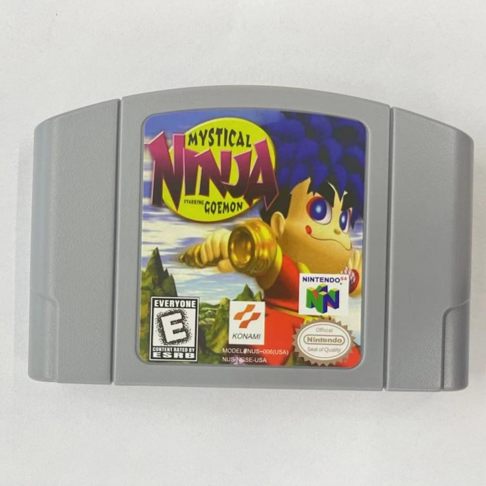 Mystical Ninja Starring Goemon - Nintendo 64 (N64) Near mint Hard to find