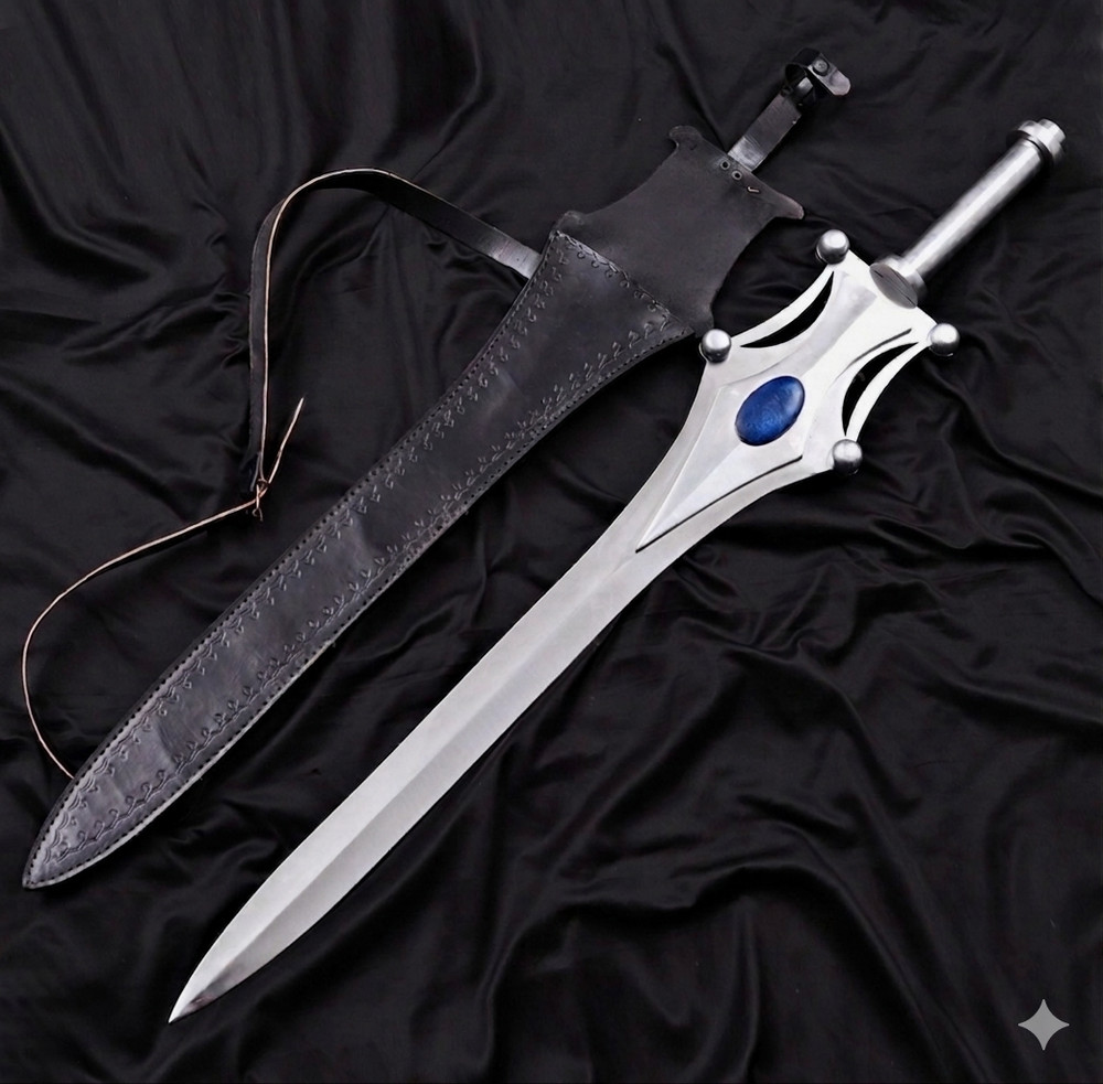 Handmade Stainless Steel Blade He-Man Power Movie Sword Replica Fantasy Sword