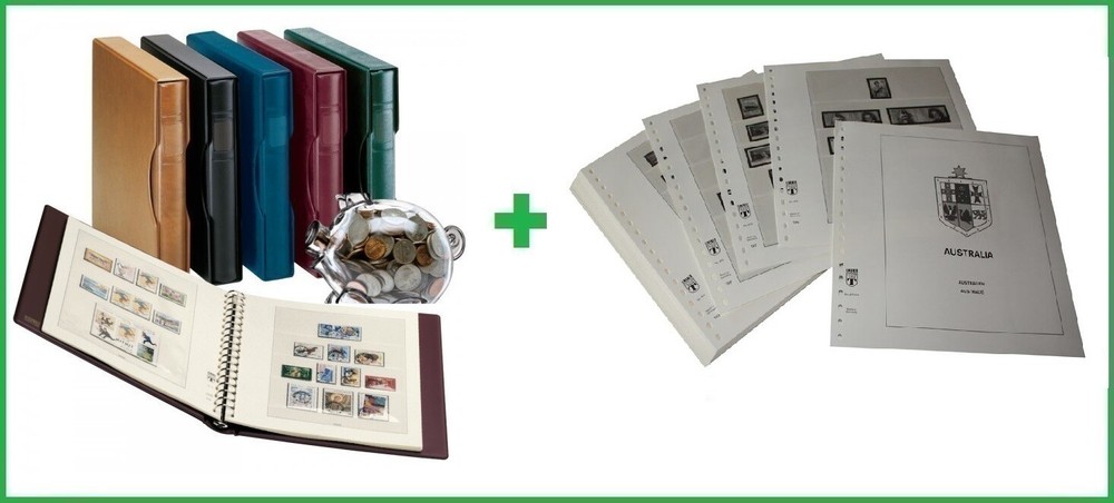Lindner 470-04-1124V Preprinted Album Australia 2004 - 2006