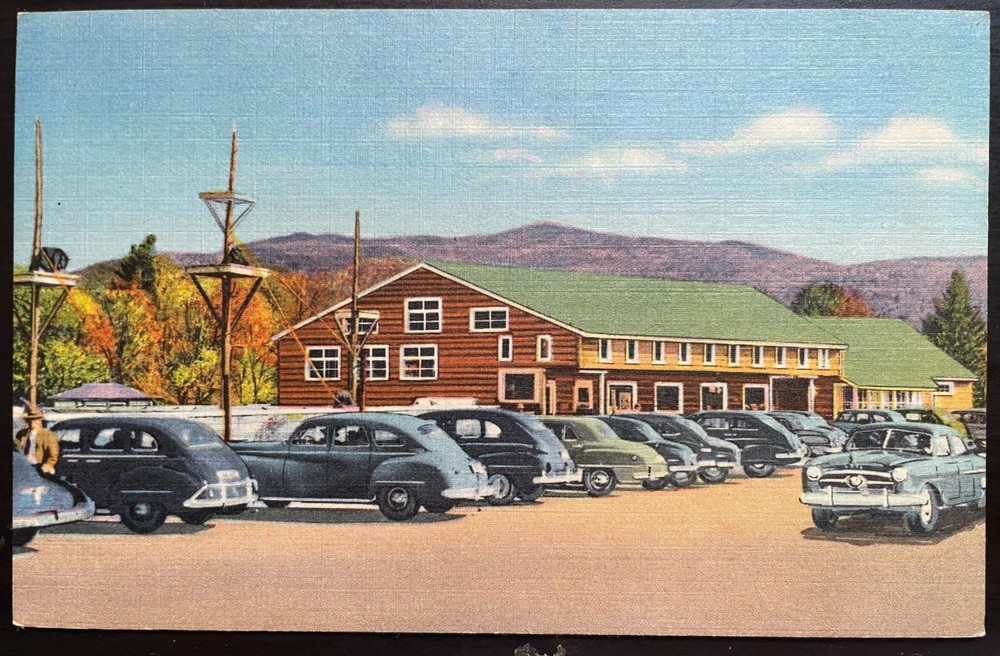 Vintage Postcard 1952 Clark's Trading Post, Woodstock, New Hampshire