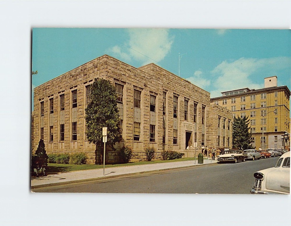Postcard Raleigh County Courthouse Beckley West Virginia USA