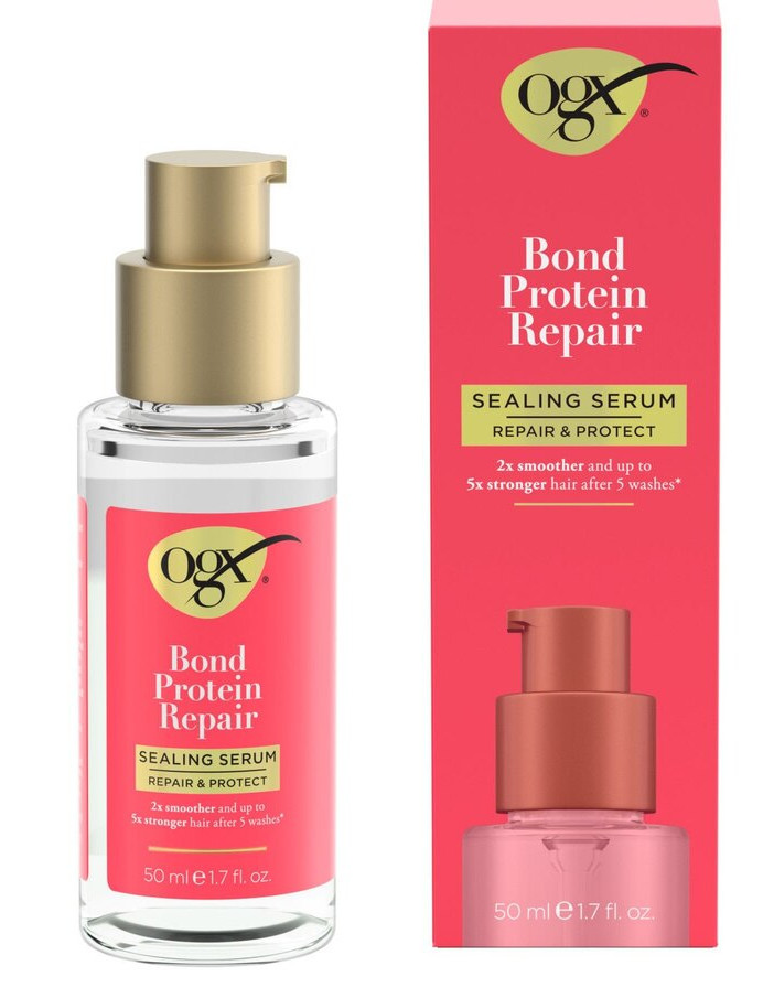 OGX Hair Bond Protein Repair Sealing Serum Repair and Protect 1.7 oz. Sealed New