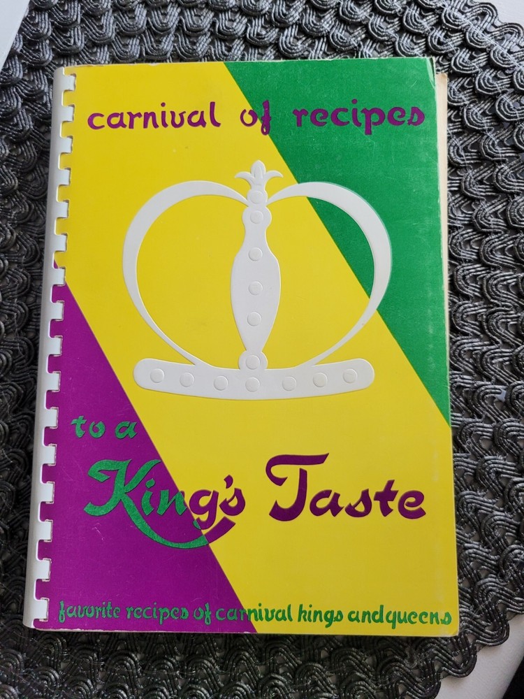 Vintage New Orleans Cookbook Carnival Of Recipes To A Kings Taste Phantom Host