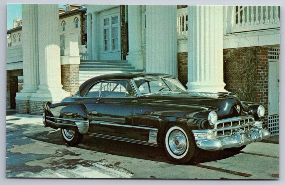 Cadillac 1949 Coupe DeVille Roaring 20 Autos NJ Museum Postcard