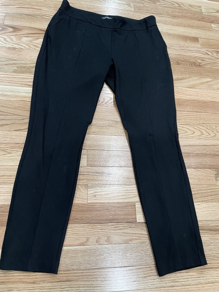 Hillary Radley Women’s Black Pull On Pants Size L