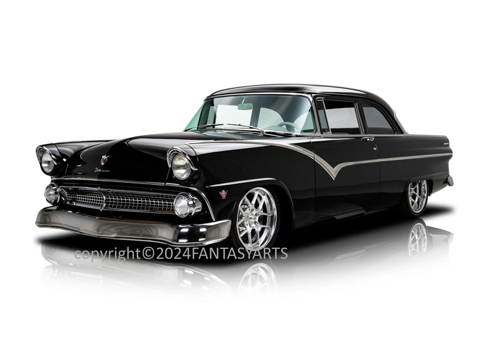 1955 Ford Fairlane Glossy Poster Print 13x19