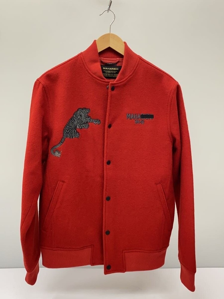 Maharishi Stadium Jacket/M/Wool/Red/Tiger/Tigerwool Tour Jacket 3497