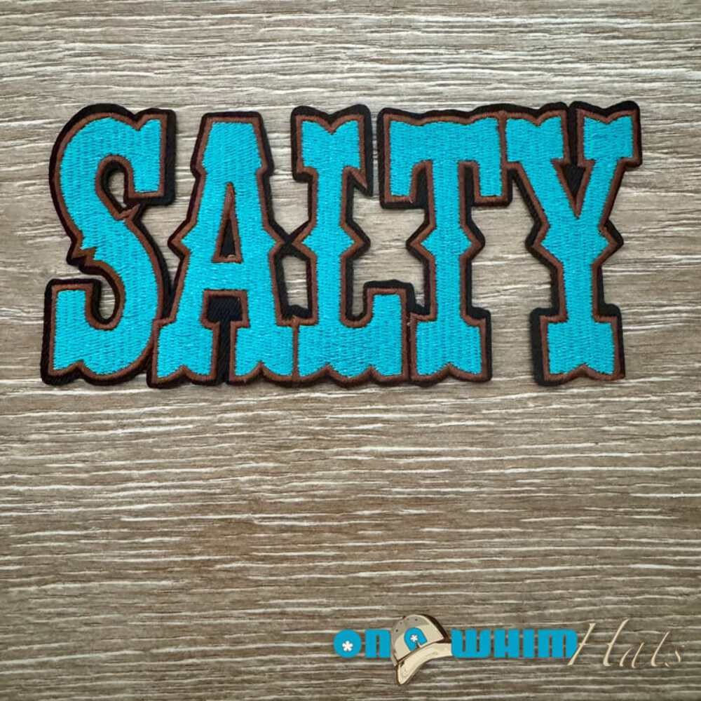 Western Salty Iron-On Patch