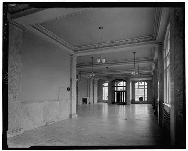 Photo:Main Banking Room First Floor Central Bank Interior 1900s