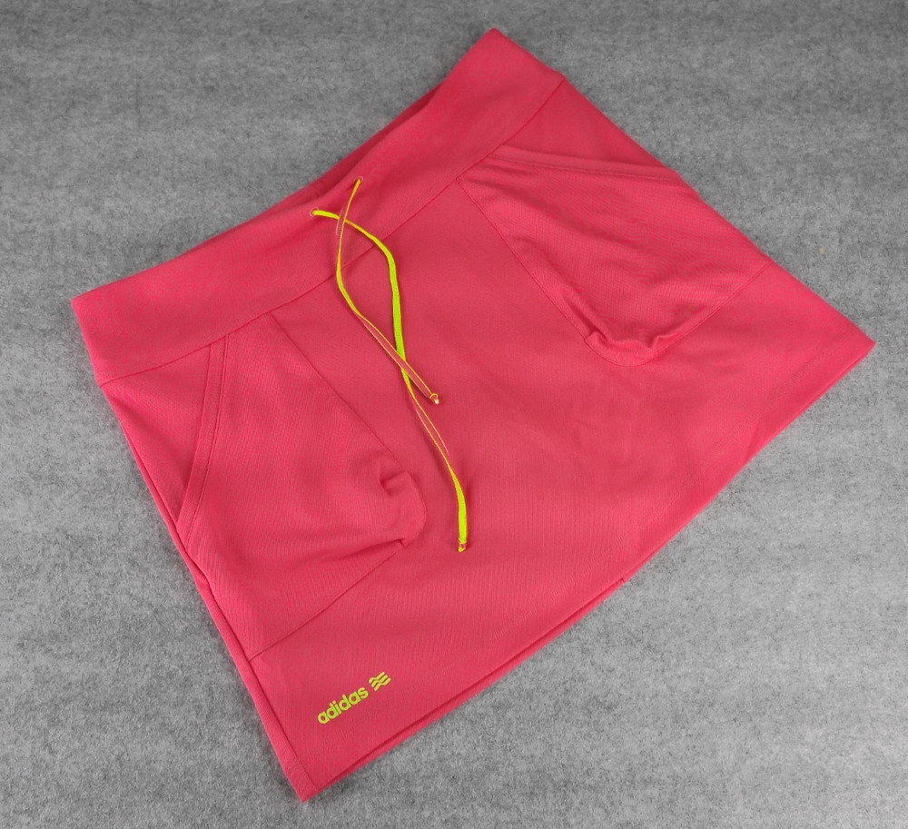 Adidas Golf Pink Performance Skort Women Large Drawstring Stretch