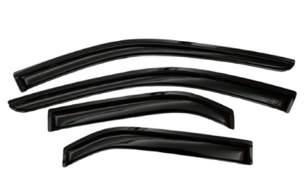 AVS 94682 Set of 4 Dark Smoke Ventvisor Acrylic Window Deflector for Honda Civic