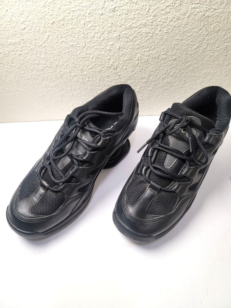 Z Coil Women's Black Pain Relief Sneakers With Spring Heel Technology Size 10