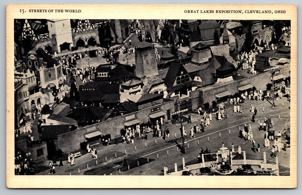 Streets of the World #15 - Cleveland, Ohio -Great Lakes Exposition 1937 Wheatman