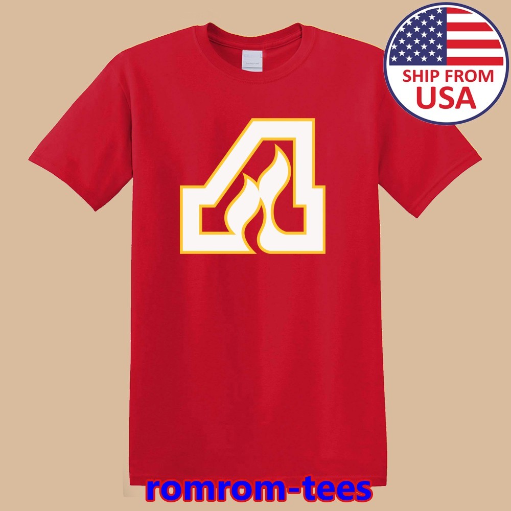 Atlanta Flames Hockey Red Size S-5XL