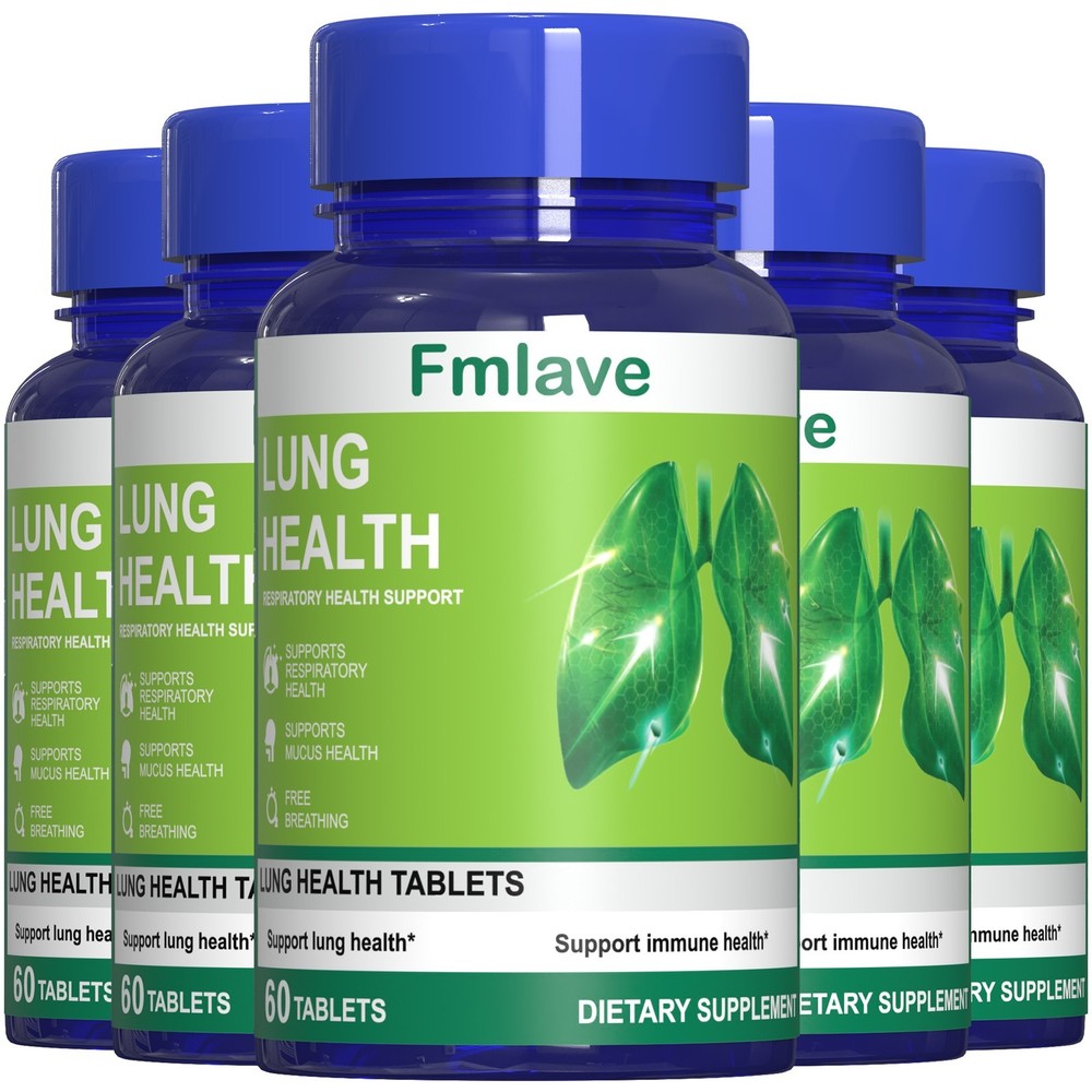 Lung Cleanse & Detox Support Clear Lungs a Healthy Lungs Supplement 60 Tablets