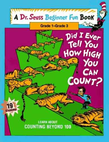 Did I Ever Tell You How High You Can - Paperback, by Seuss Dr. - Acceptable w