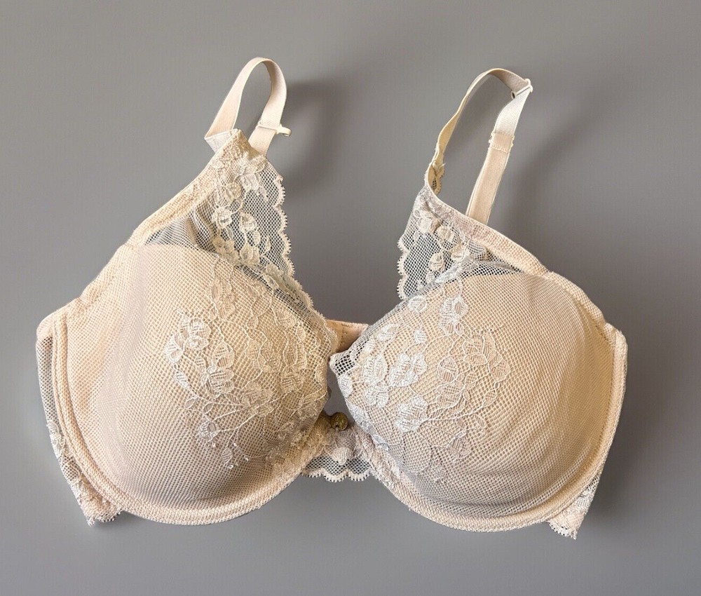 Natori Nylon Lace Underwire Bra Size 32DD
