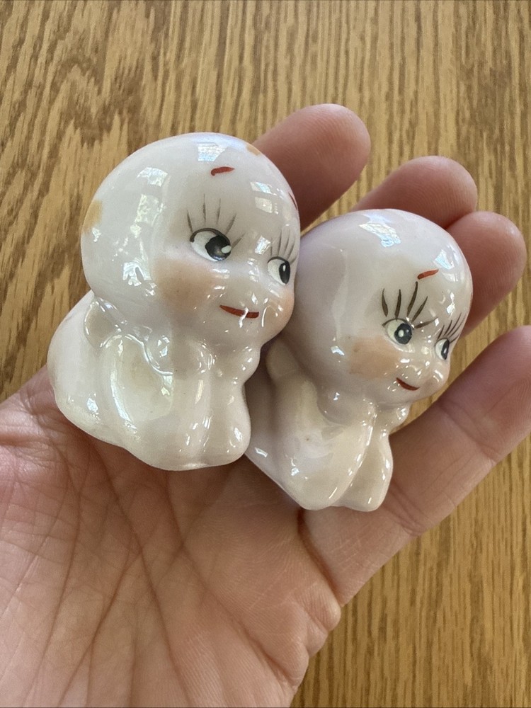 Vintage Kewpie Babies Salt & Pepper Shaker Set Japan