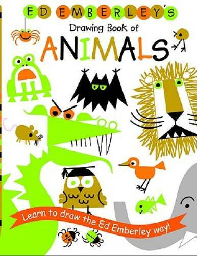 Ed Emberley's Drawing Book of Animals - Paperback By Emberley, Ed - VERY GOOD
