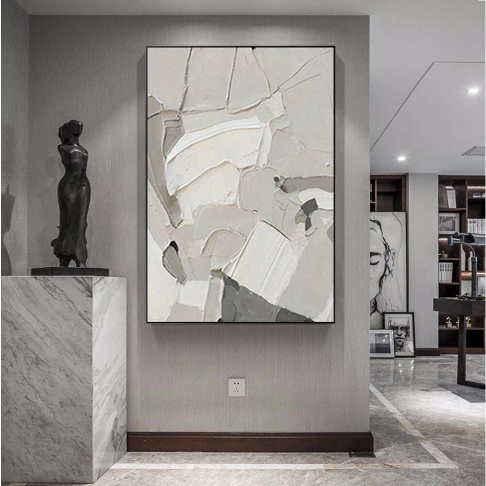 100% Handpainted Oil Painting On Canvas Abstract Wall Art Picture Living Room