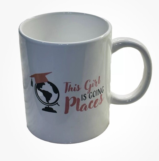 Graduation Coffee Mug 14 Oz This Girl Is Going Places