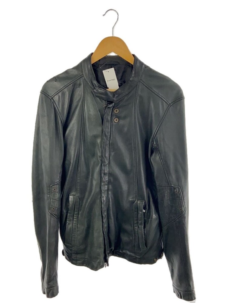 Diesel Single Riders Jacket/M/Leather/Blk 3475