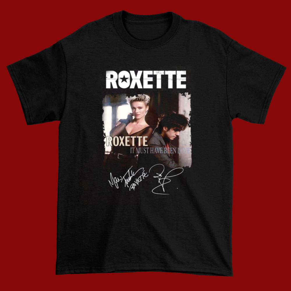 merry Xmas Roxette It Must Have Been Love T-Shirt Black Unisex all size shirt