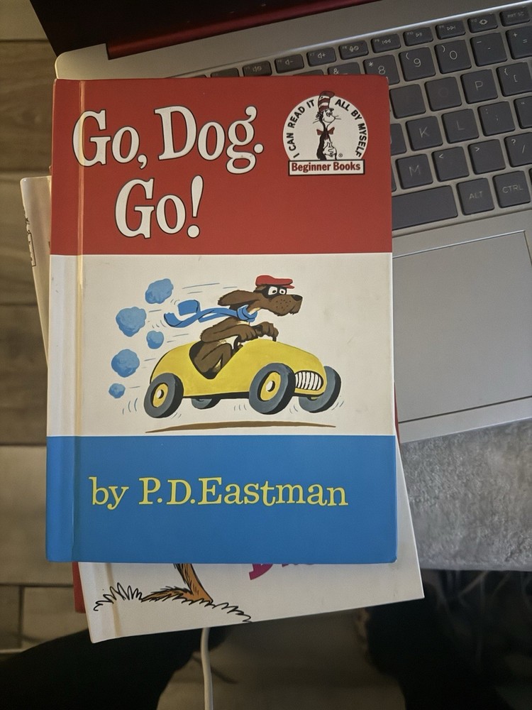 Go Dog Go By P.D. Eastman Hardcover Beginner Books Edition 1961 Vintage