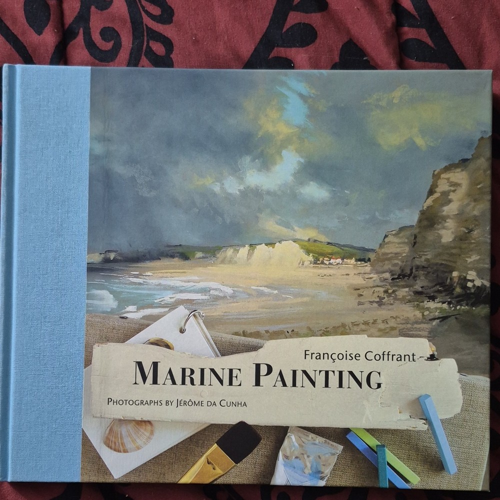 New Holland Publishers Marine Art Françoise Coffrant Oil Watercolor Boats Seasc…