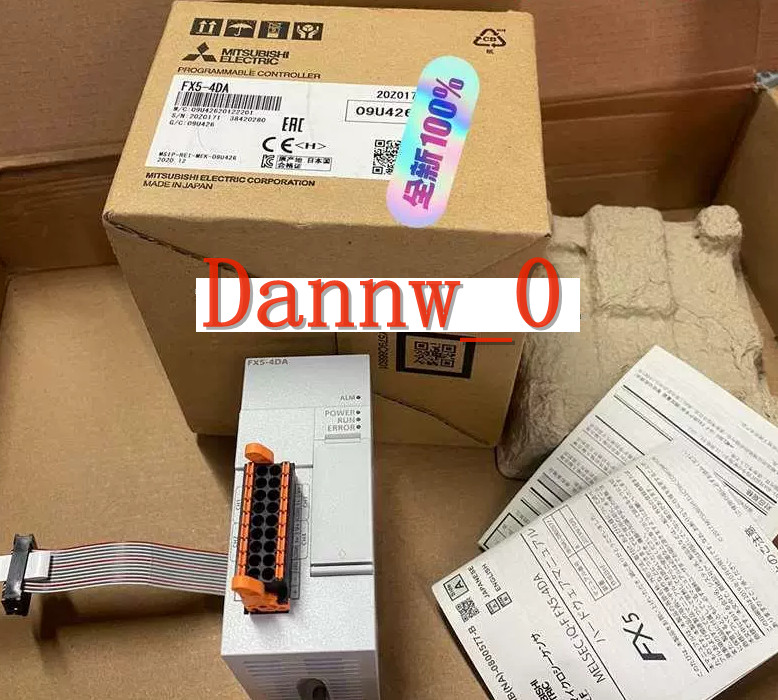 New In Box Mitsubishi FX5-4DA PLC Module
