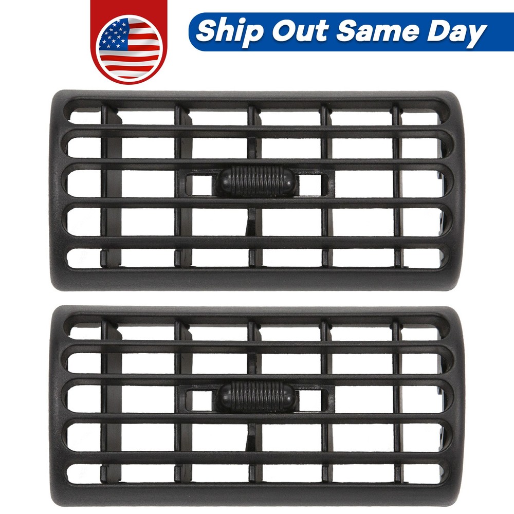 2x Center Dash A/C Vent Louver Outlet Fit Jeep Cherokee Wrangler TJ 1997-2006