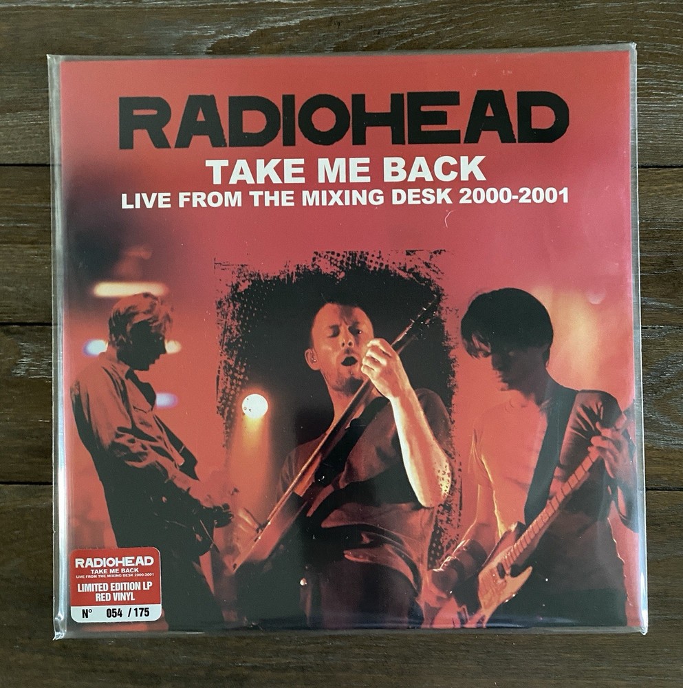 Radiohead Take Me Back Red Hazy Vinyl Live Compilation LP Record Brand New Mint