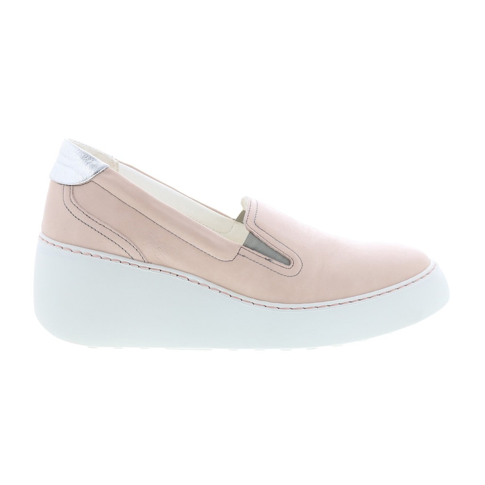 Fly London Deca DECA459FLY-002 Womens Pink Loafers & Slip Ons Casual Shoes