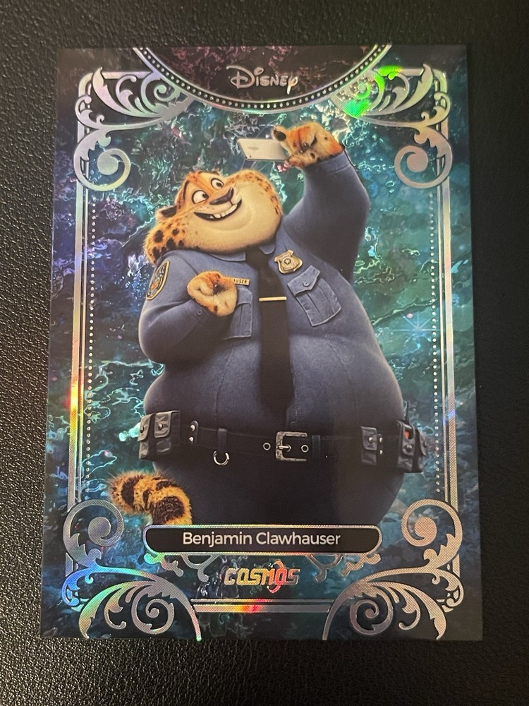 2025 Disney Kakawow Cosmos Benjamin Clawhauser Base Silver Card