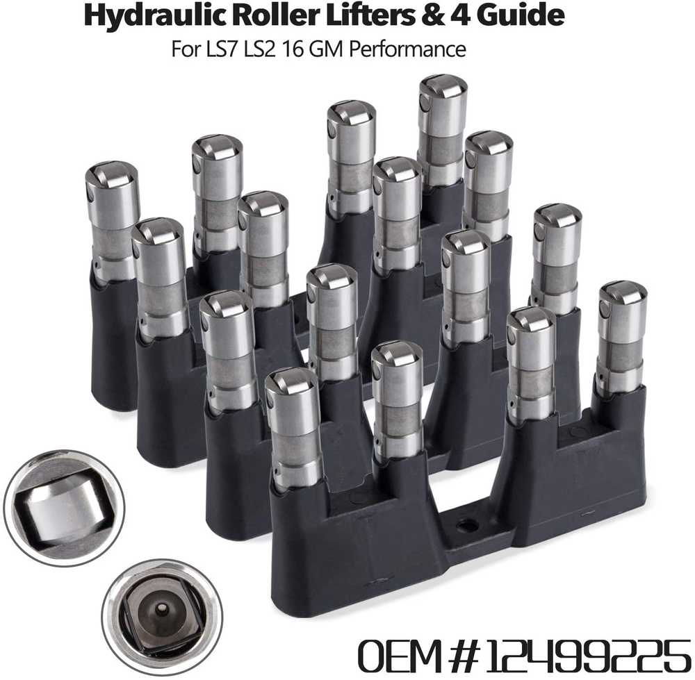 17122490 HL124 LS7 Hydraulic Roller Lifter Set For LS1 LS2 LS7 Series (16 Pack)