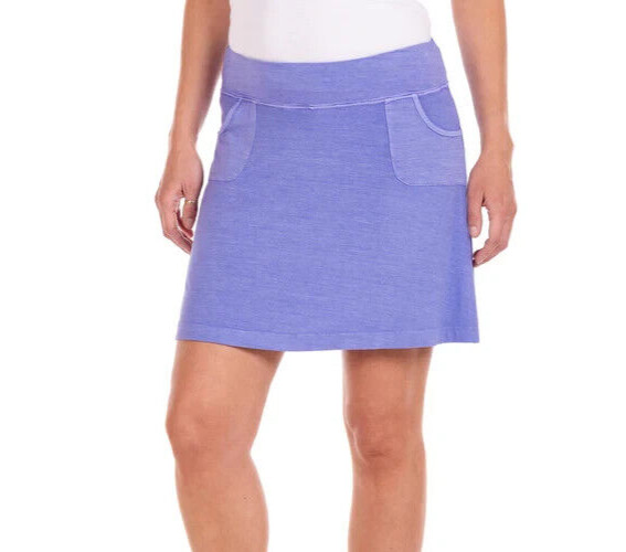FRESH PRODUCE XL Peri Blue Stretch Knit City Skort Skirt $65.00 NWT New XL