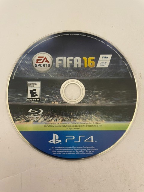 FIFA 16 (PlayStation 4 PS4) Disc Only Tested Good Disc
