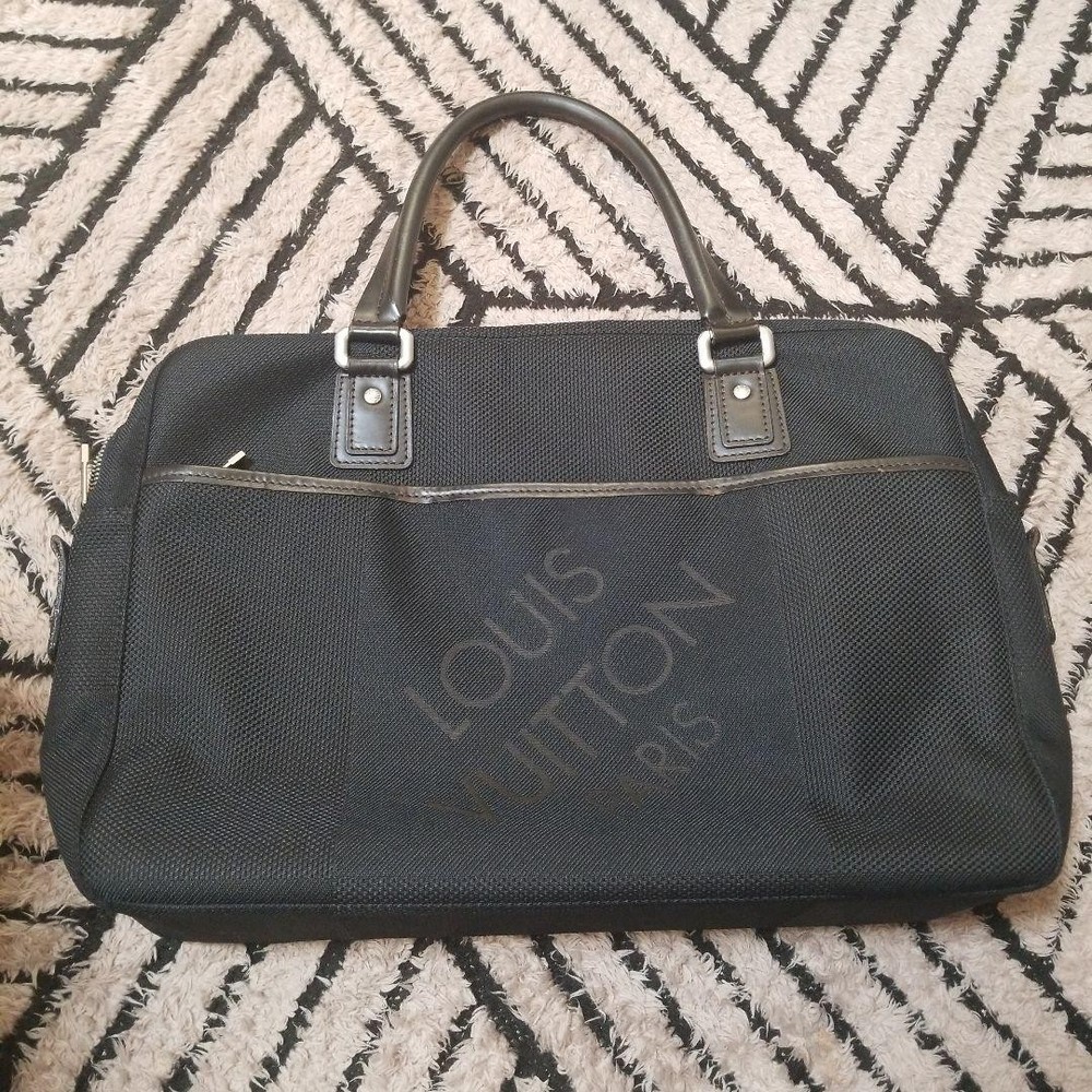 Louis Vuitton Damier Jean Yac Vintage Canvas Tote Bag Rare New