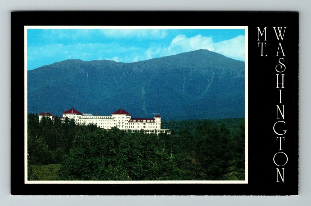 White Mountains NH-New Hampshire, Mt Washington Hotel, Vintage Postcard