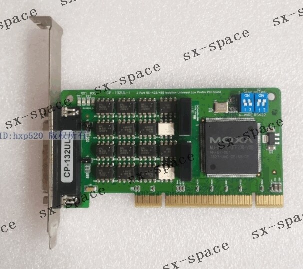 1pcs MOXA CP-132UL-I 2口RS-485/422 100% tested via DHL or Fedex fast shipping