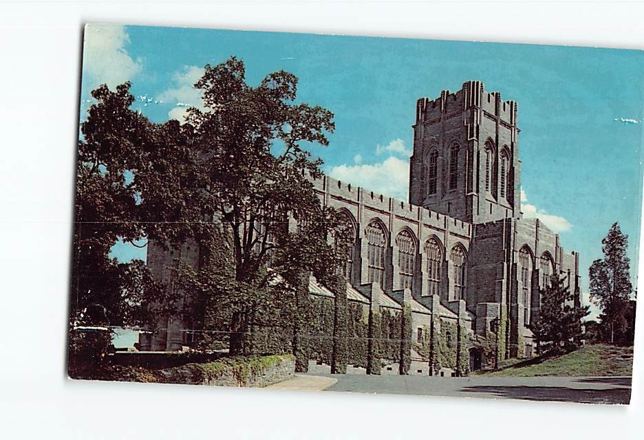 Postcard Cadet Chapel West Point New York USA