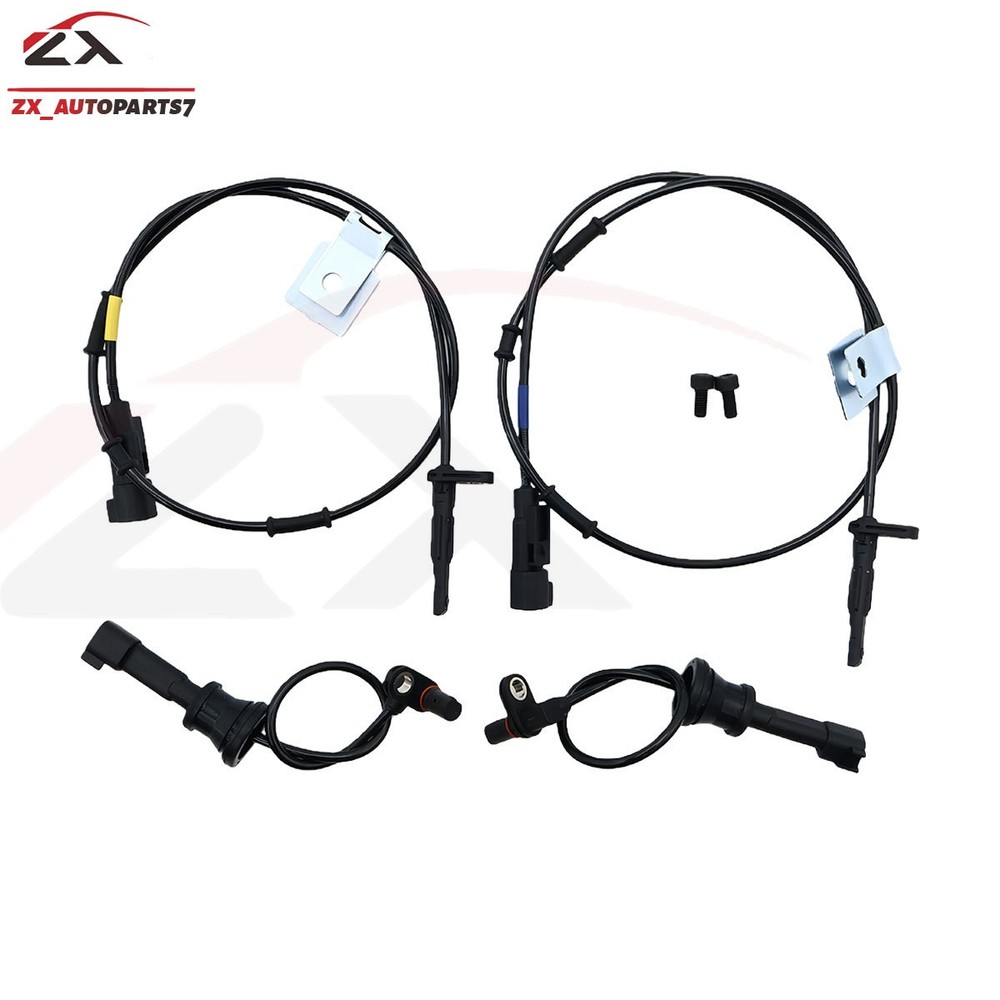 4X ABS Wheel Speed Sensor Front Rear For 2010-17 Equinox Chevrolet ER