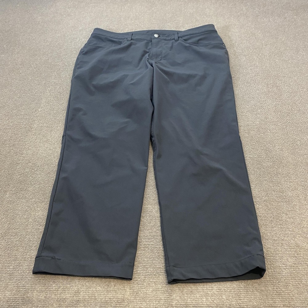Lululemon Pants Mens 36x27 Gray Technical Performance Chino Golf Casual Stretch